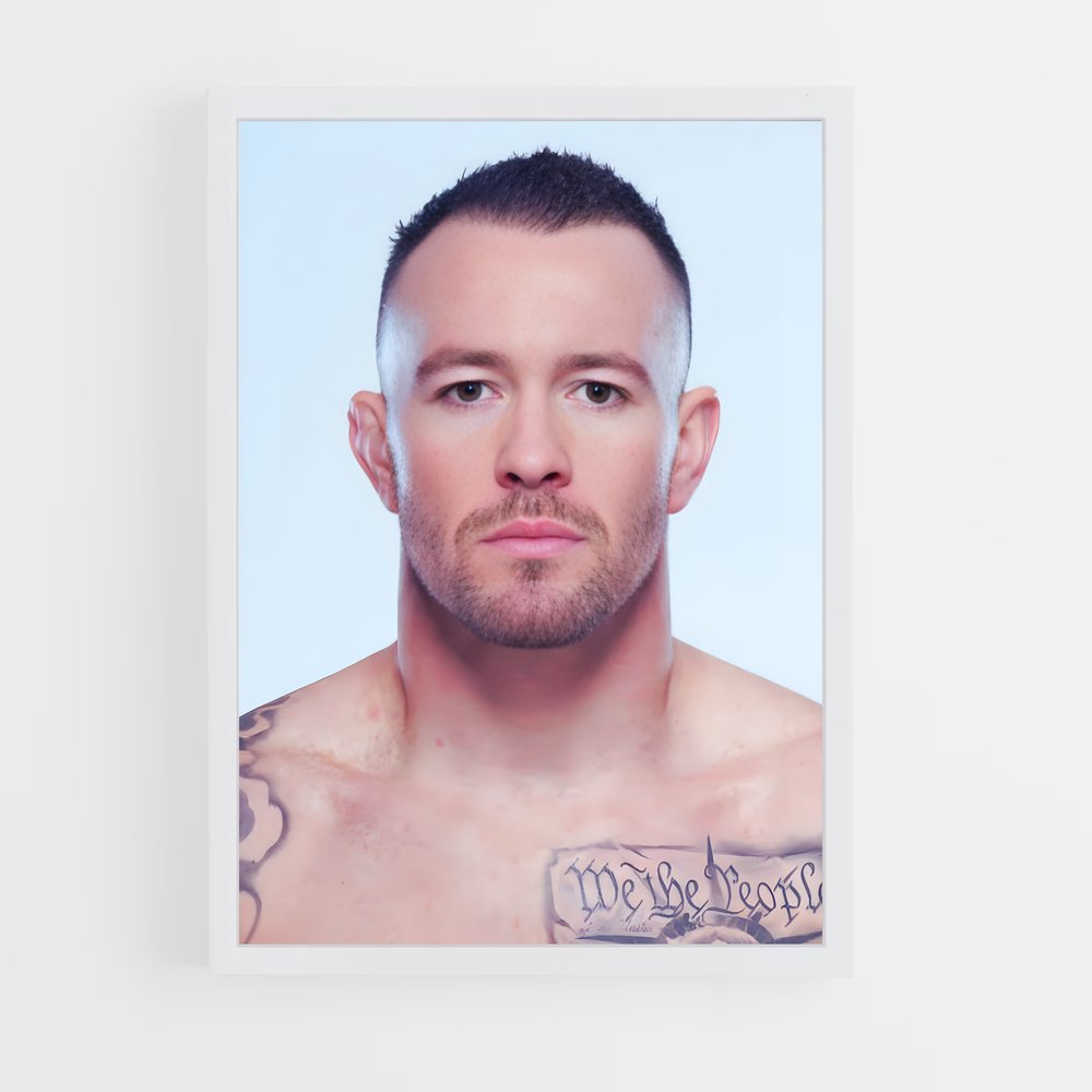 Poster Warrior Ink – affiche MMA (vue 3)
